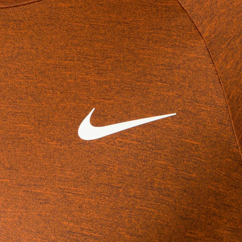 Herren-Trainings-T-Shirt Nike Heather orange NESSB658-814 5