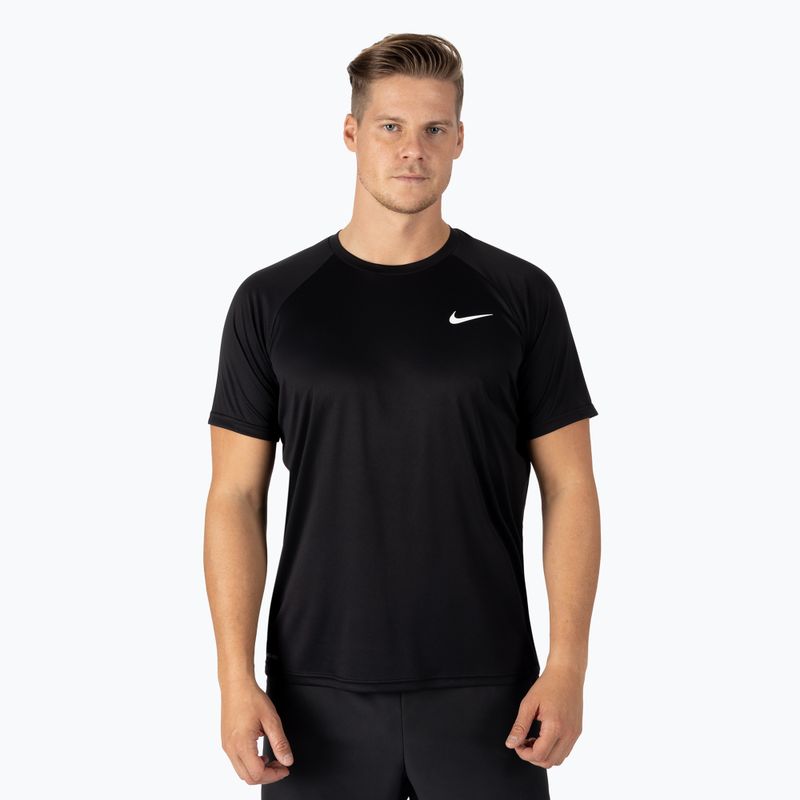 Herren Trainings-T-Shirt Nike Essential schwarz NESSA586-001