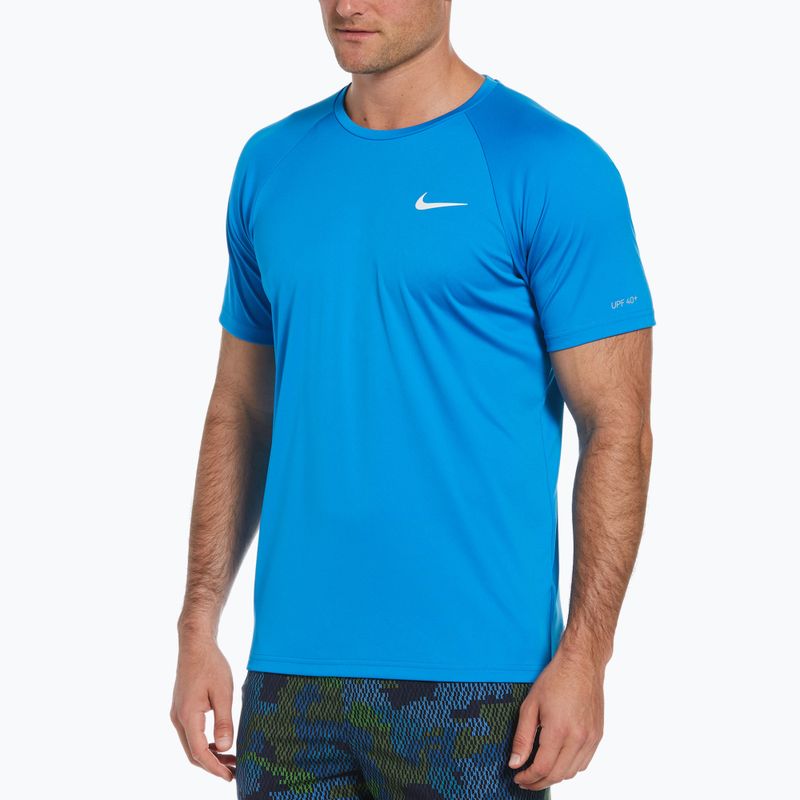 Herren Trainings-T-Shirt Nike Essential blau NESSA586-458 10