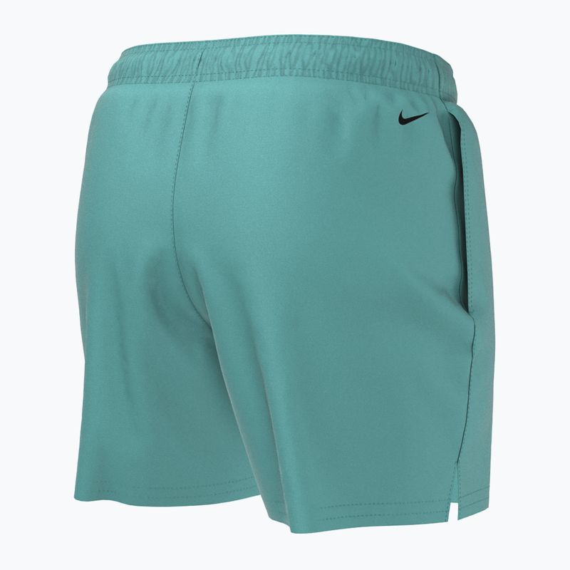 Nike Swoosh Break 5" Volley Badeshorts für Männer, gewaschene blaue Farbe 6