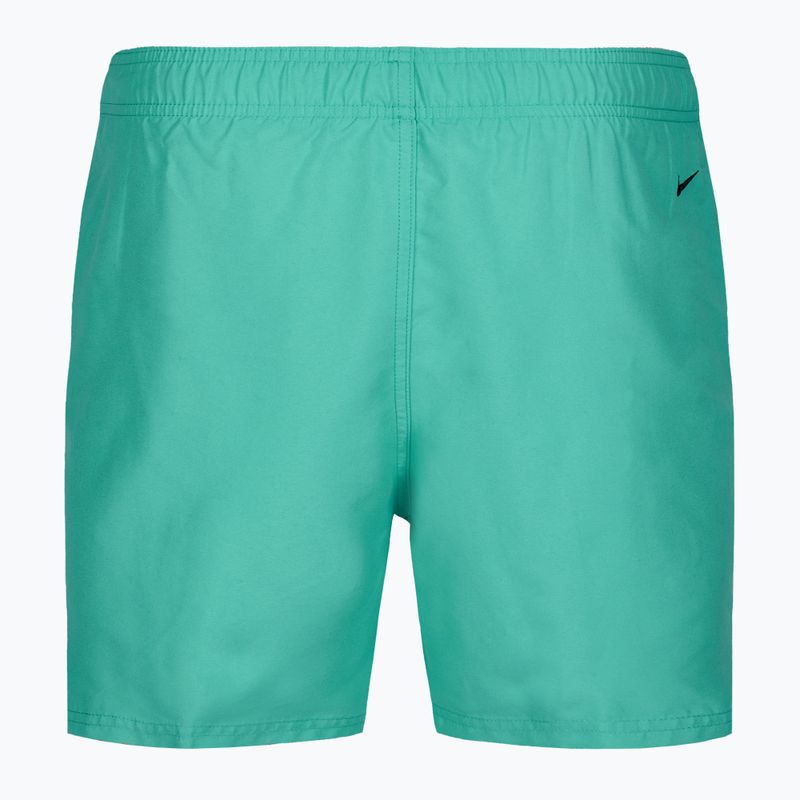 Nike Swoosh Break 5" Volley Badeshorts für Männer, gewaschene blaue Farbe 2