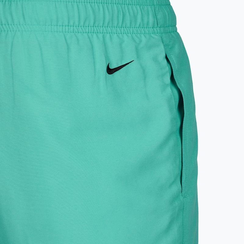 Nike Swoosh Break 5" Volley Badeshorts für Männer, gewaschene blaue Farbe 4