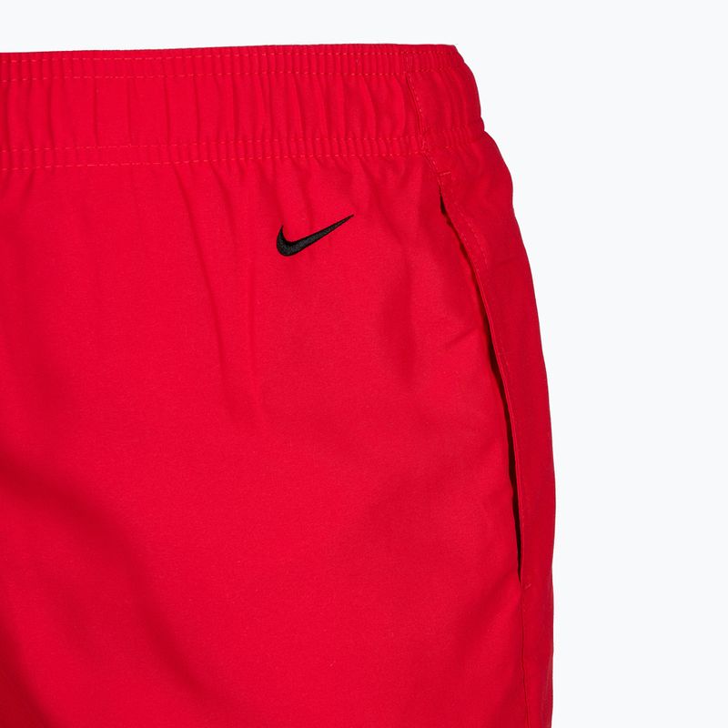 Herren Nike Swoosh Break 5" Volley Badeshorts rot NESSC601-614 4