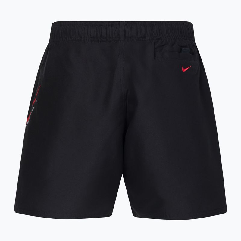 Herren Nike Liquify Swoosh 5" Volley Badeshorts schwarz NESSC611-001 2