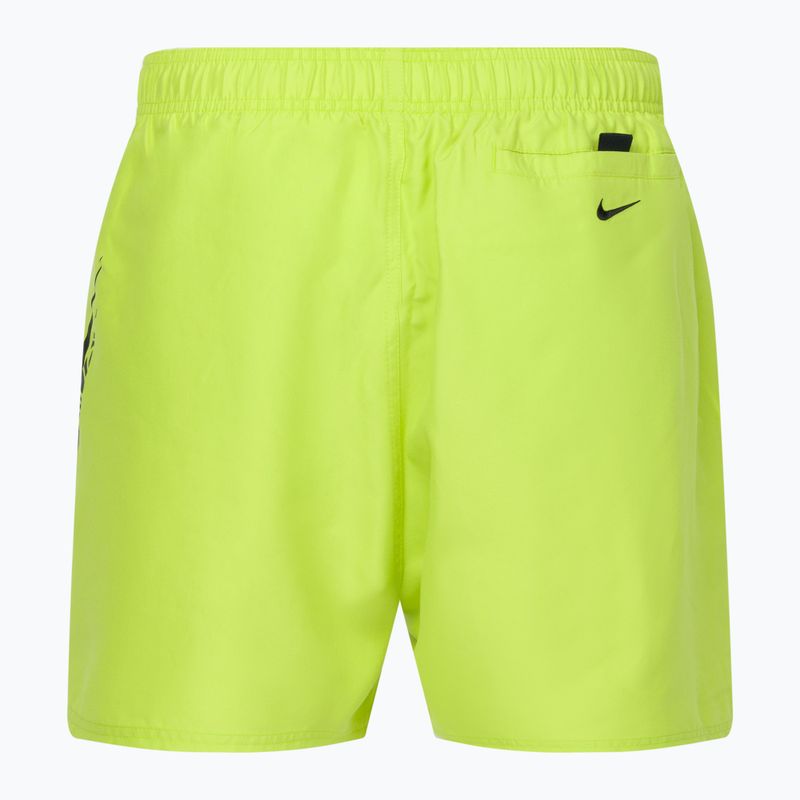 Herren Nike Liquify Swoosh 5" Volley Badeshorts grün NESSC611-312 2