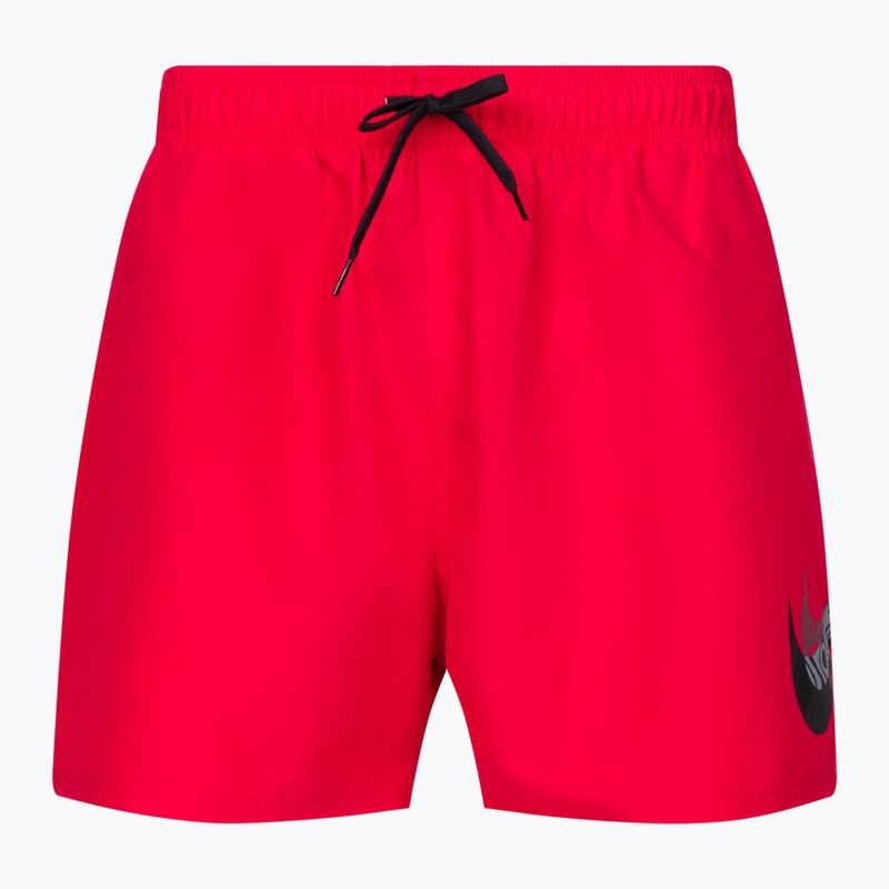 Herren Nike Liquify Swoosh 5" Volley Badeshorts rot NESSC611-614