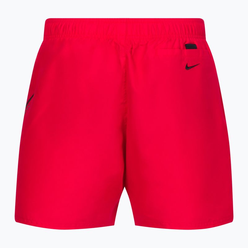 Herren Nike Liquify Swoosh 5" Volley Badeshorts rot NESSC611-614 2