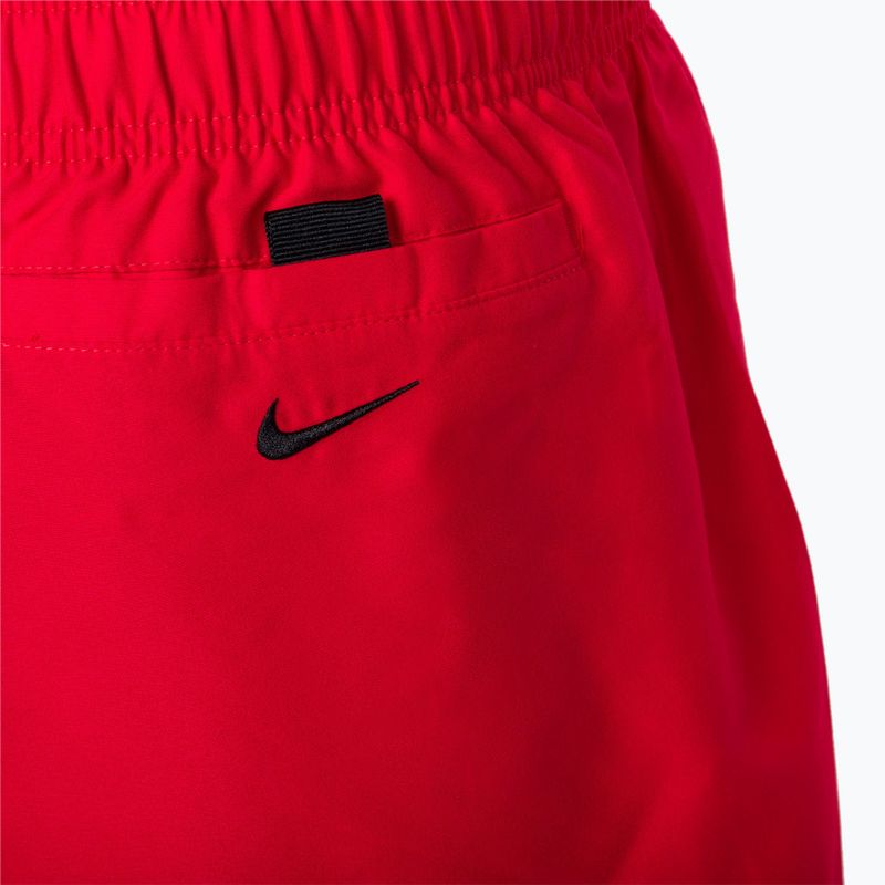 Herren Nike Liquify Swoosh 5" Volley Badeshorts rot NESSC611-614 4