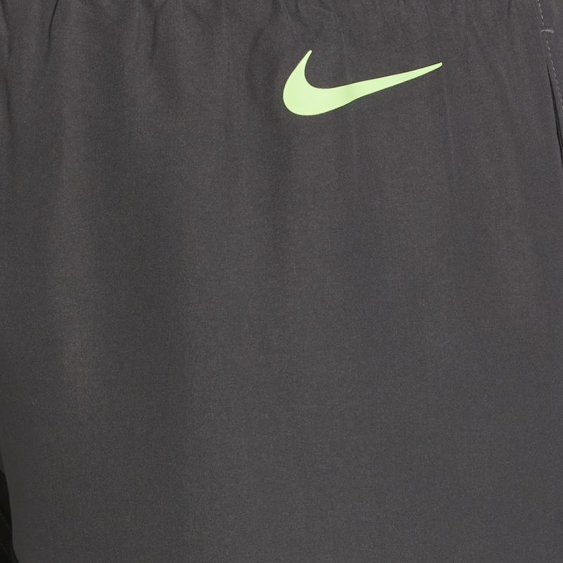 Herren Nike Block Swoosh 5" Volley Badeshorts schwarz NESSC492-001 6