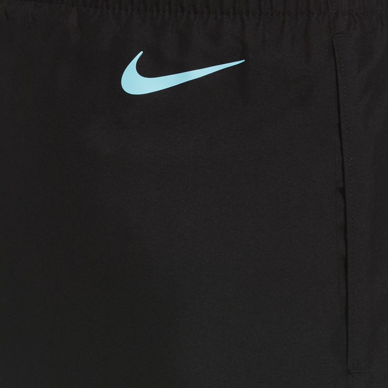 Herren Badehose Nike Block Swoosh 5" Volley blau NESSC492 7