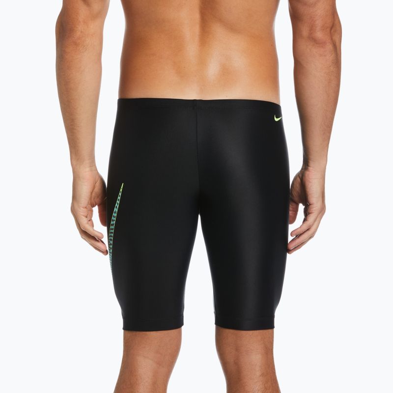 Badehose Jammer Herren Nike Multi Logo Jammer schwarz NESSC588 5