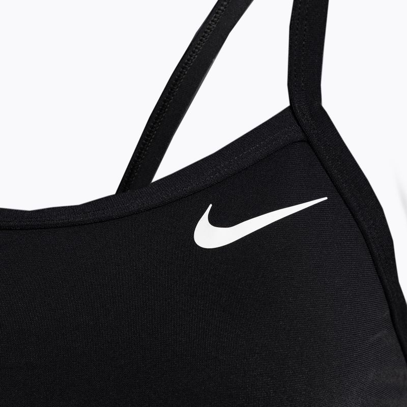 Damen-Badeanzug Nike Multiple Print Racerback Splice One jet schwarz NESSC051-006 3