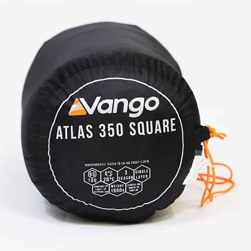 Vango Atlas 350 Quad schwarzer Schlafsack 10