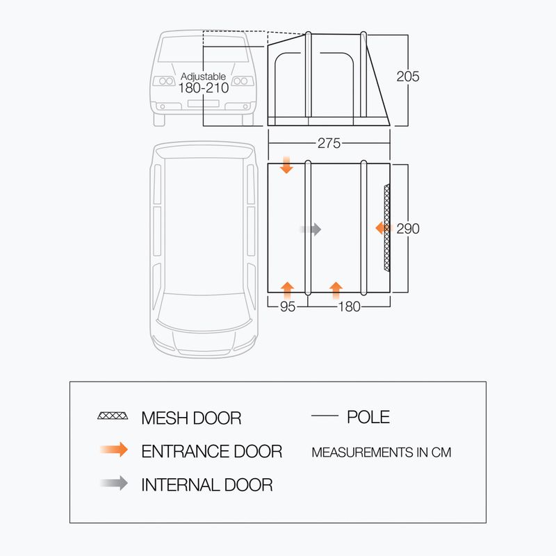 Vango Faros II Low smoke Auto-Vestibül 2