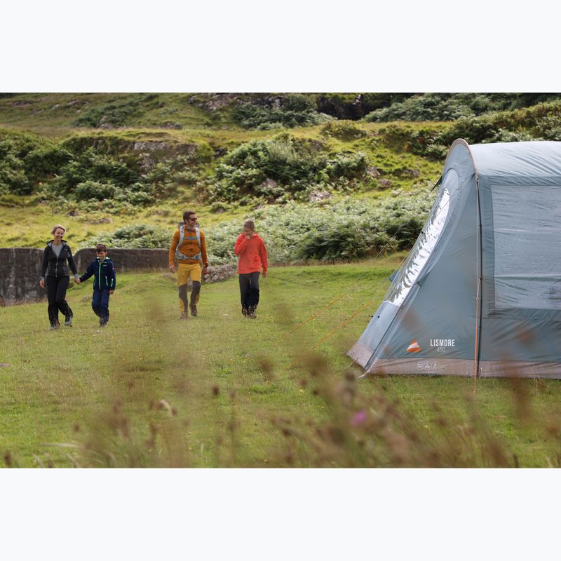 Vango Lismore 450 Paket Mineral grün 4-Personen-Campingzelt 17