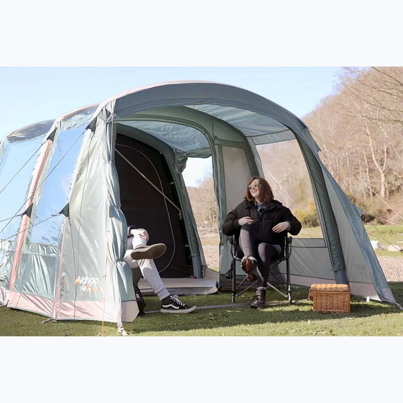 Vango Lismore Air 450 Paket Mineral grün 4-Personen-Campingzelt 7