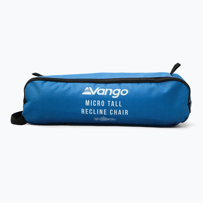 Vango Micro Tall Recline Tourist Chair mykonos blau 11