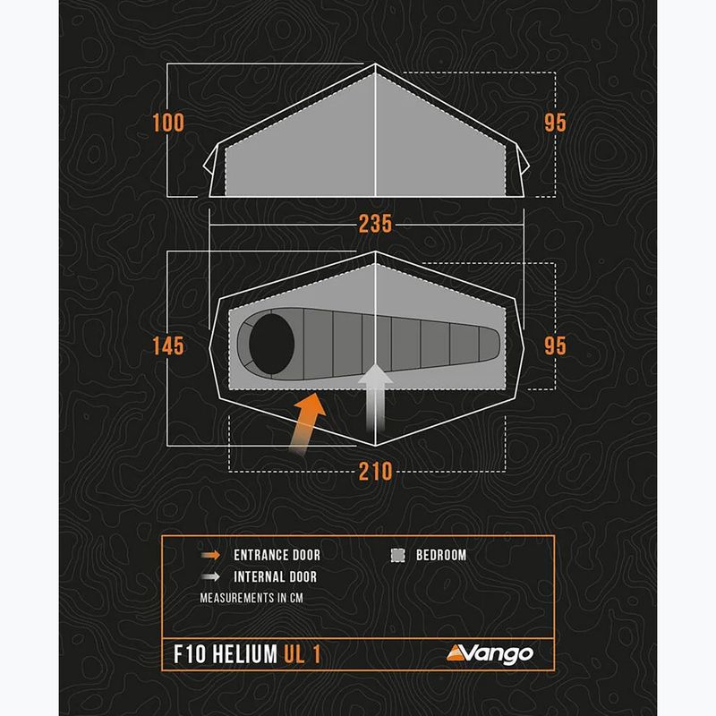 Vango Helium UL 1 alpingrün 1-Personen-Trekkingzelt 19