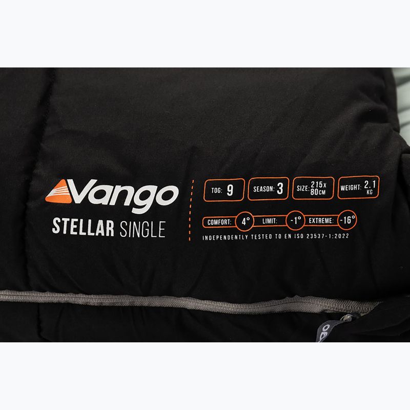 Vango Stellar Schlafsack einzeln schwarz 6