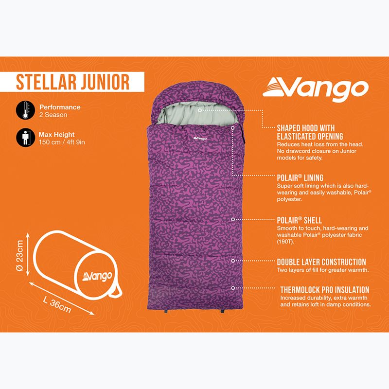 Vango Stellar Junior byzantium Kinderschlafsack 10