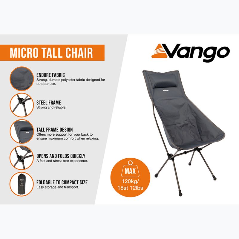 Vango Micro Tall india ink Wanderstuhl 9