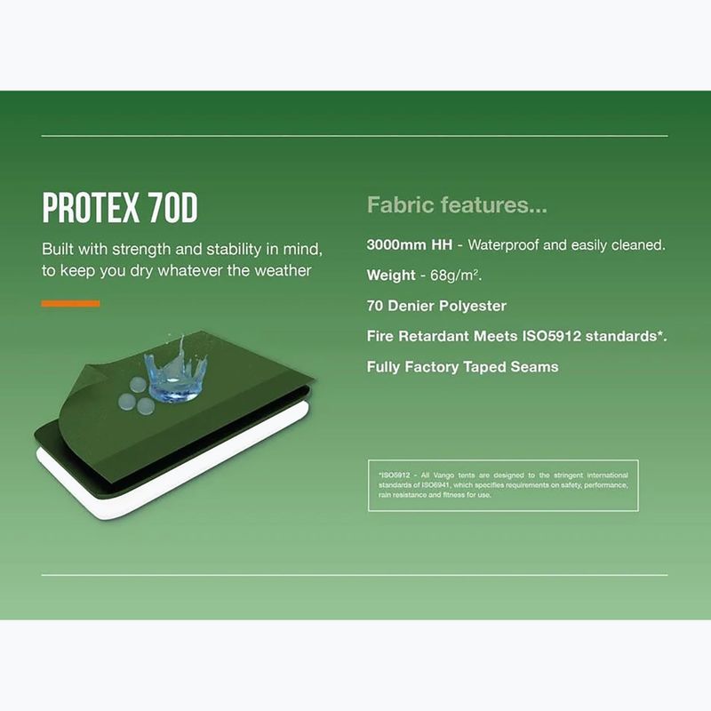 3‑Personen Trekkingzelt Vango Nevis 300 pamir green 14