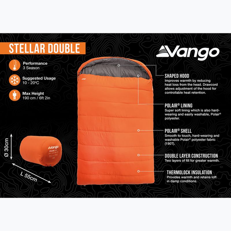 Vango Stellar Double Harissa Schlafsack 9