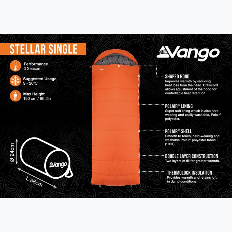 Vango Stellar Single Harissa Schlafsack 9