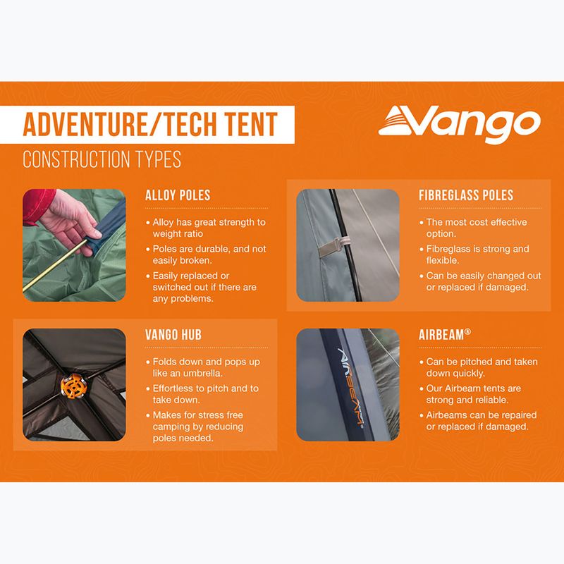 Vango Soul 300 tiefblau 3-Personen-Trekkingzelt 10