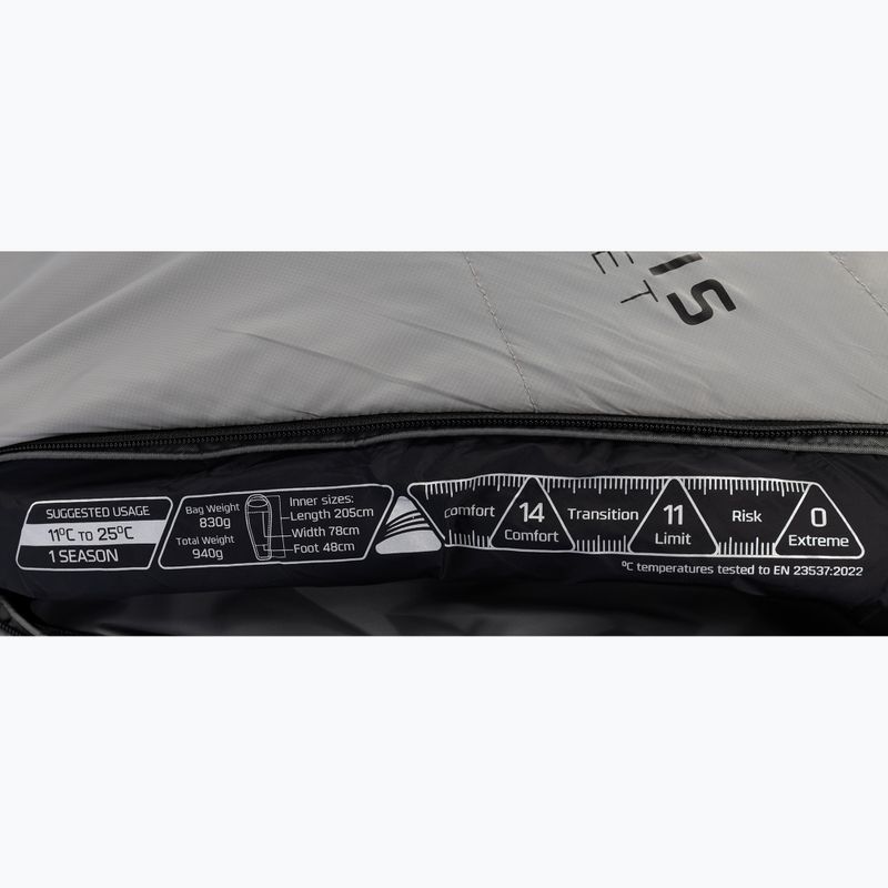 Vango Mantis Planet grau Flanell Schlafsack 11
