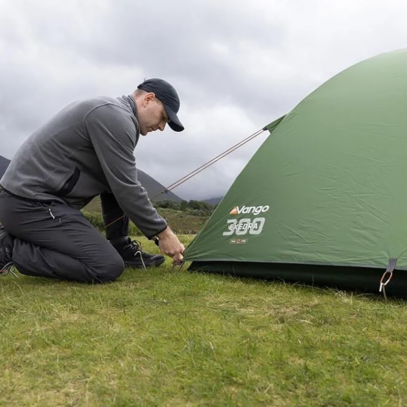 3‑Personen Trekkingzelt Vango Exedra 300 forest green 17