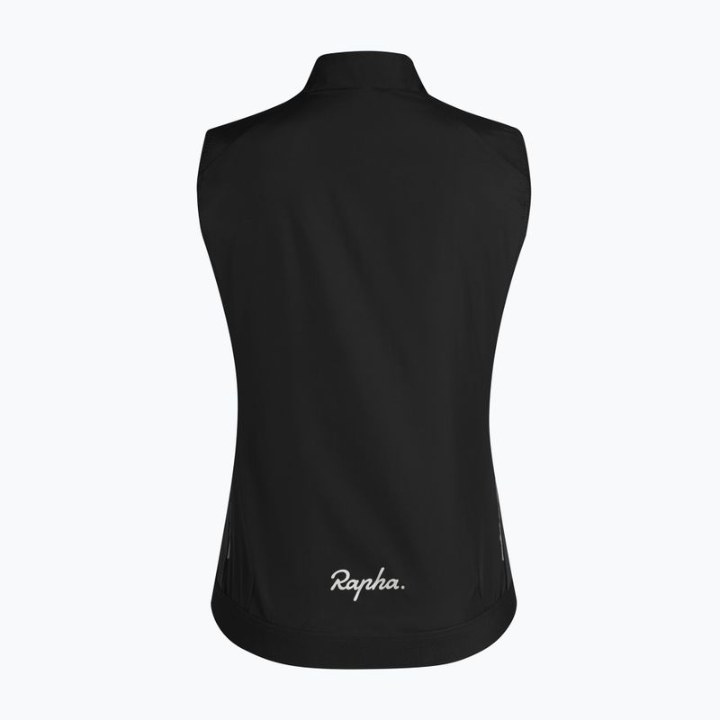 Damen Fahrradweste Rapha Core Gilet black/white 4