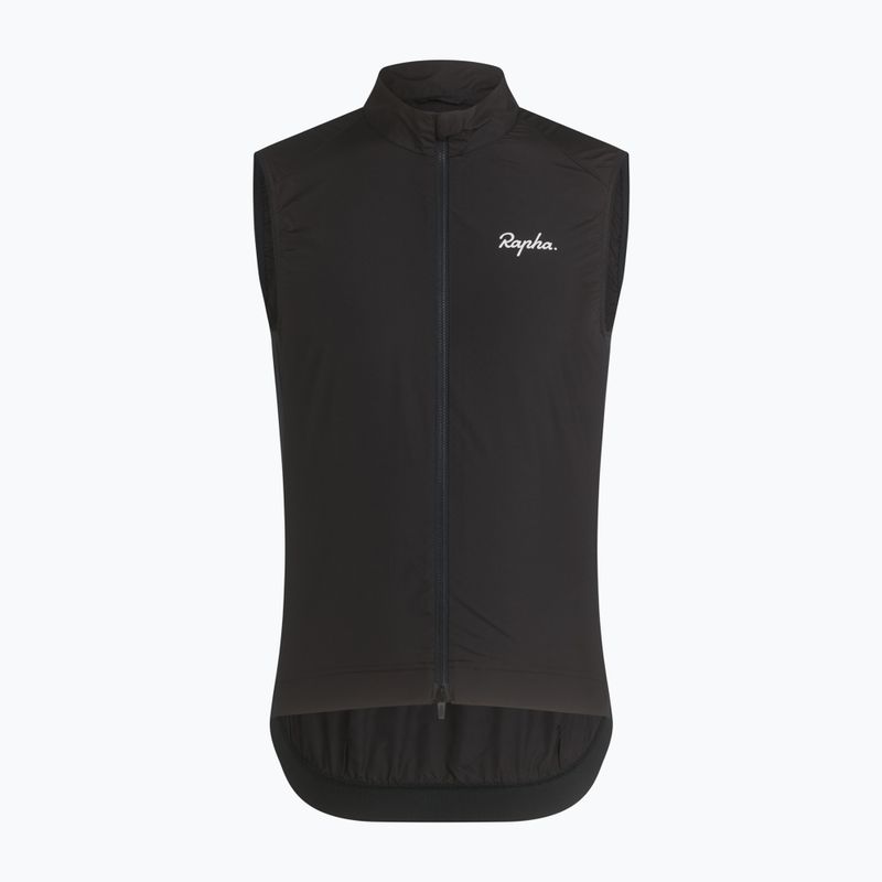 Herren-Fahrradweste Rapha Core Gilet black/white 5