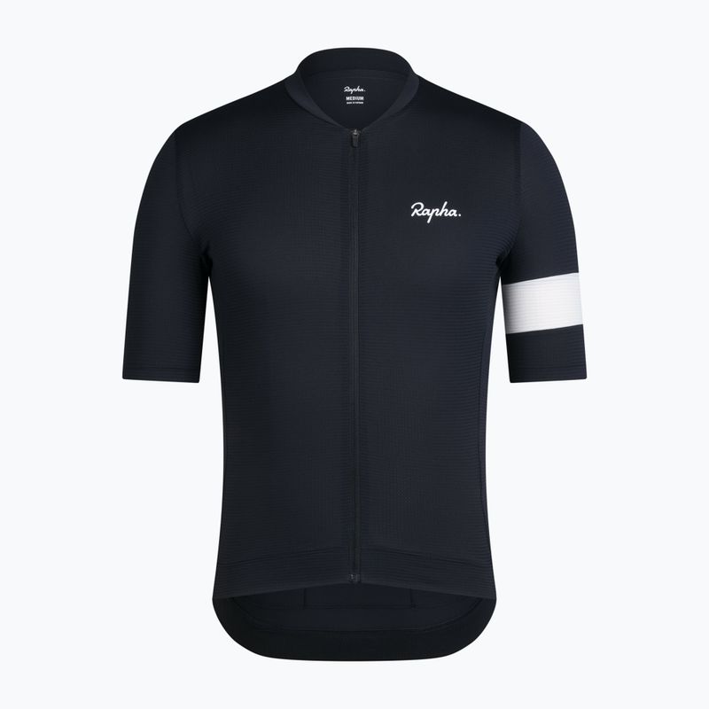 Herren-Fahrradtrikot Rapha Core Lightweight Jersey black/white 5