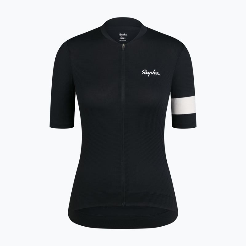 Damen-Fahrradtrikot Rapha Core Lightweight Jersey black/white 5