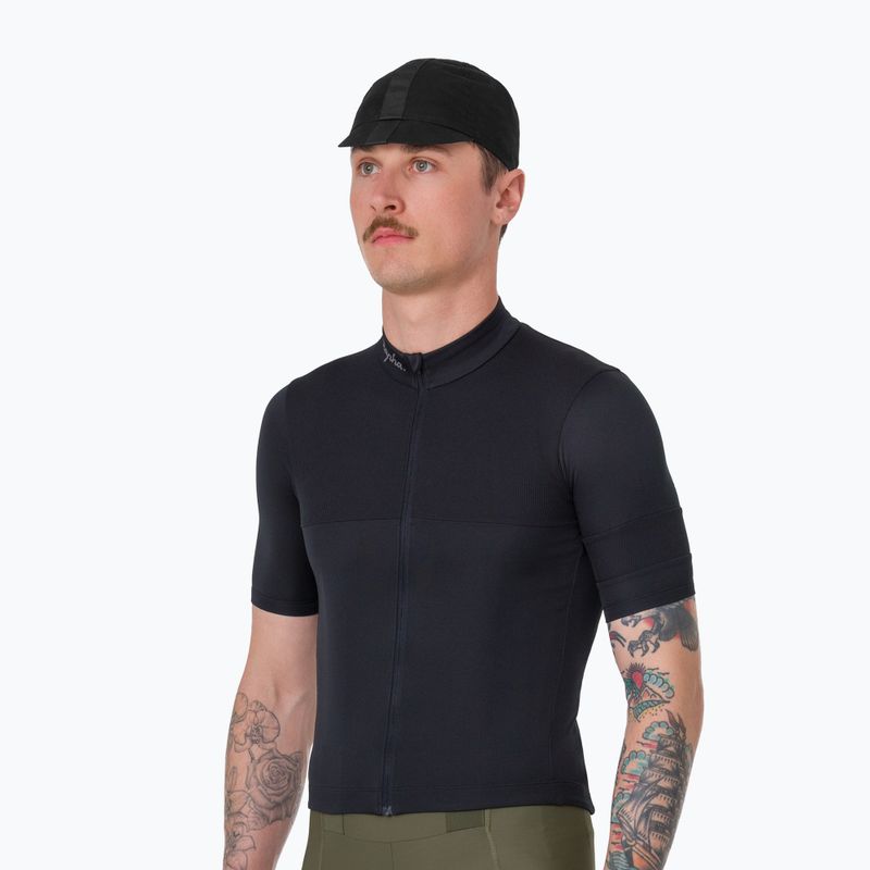 Herren-Fahrradtrikot Rapha Brevet Element Jersey black/dark grey 2