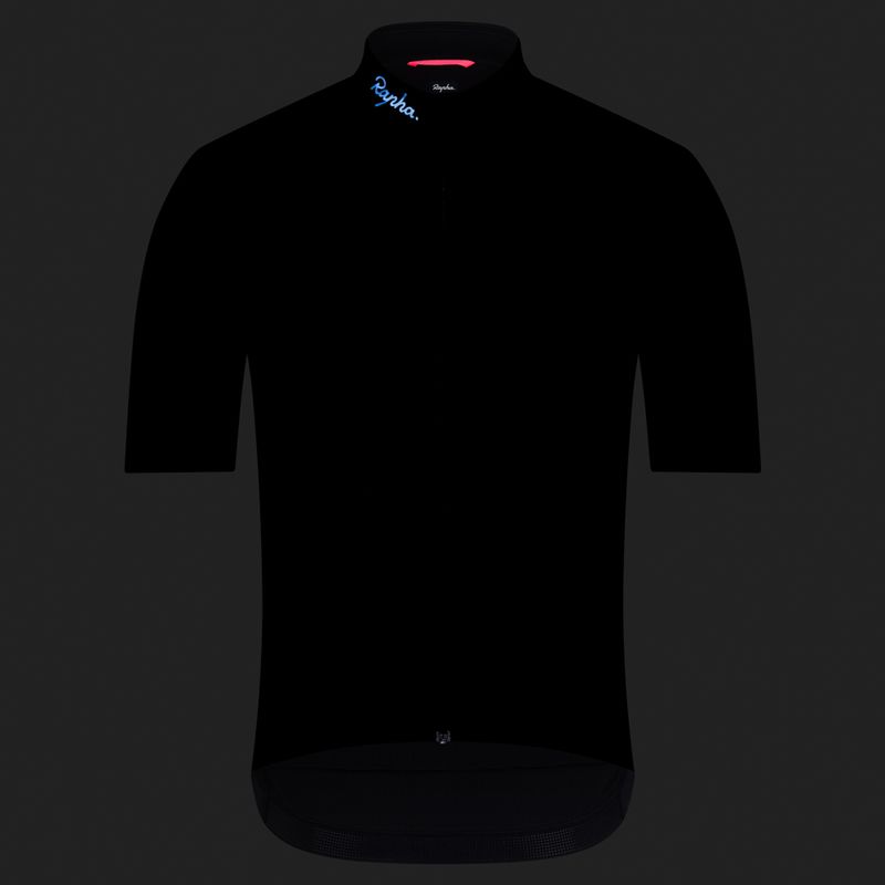 Herren-Fahrradtrikot Rapha Brevet Element Jersey black/dark grey 7