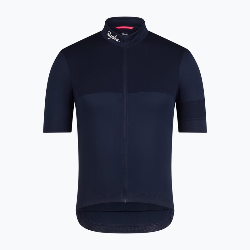 Herren-Fahrradtrikot Rapha Brevet Element Jersey dark navy/white 5
