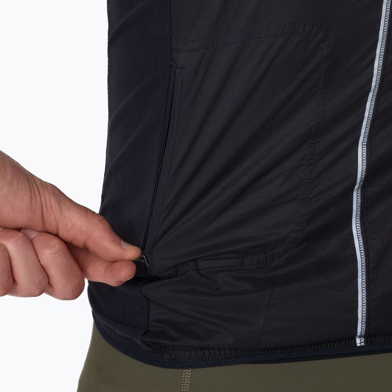 Herren-Fahrradjacke Rapha Brevet Element Wind Jacket black/grey 4
