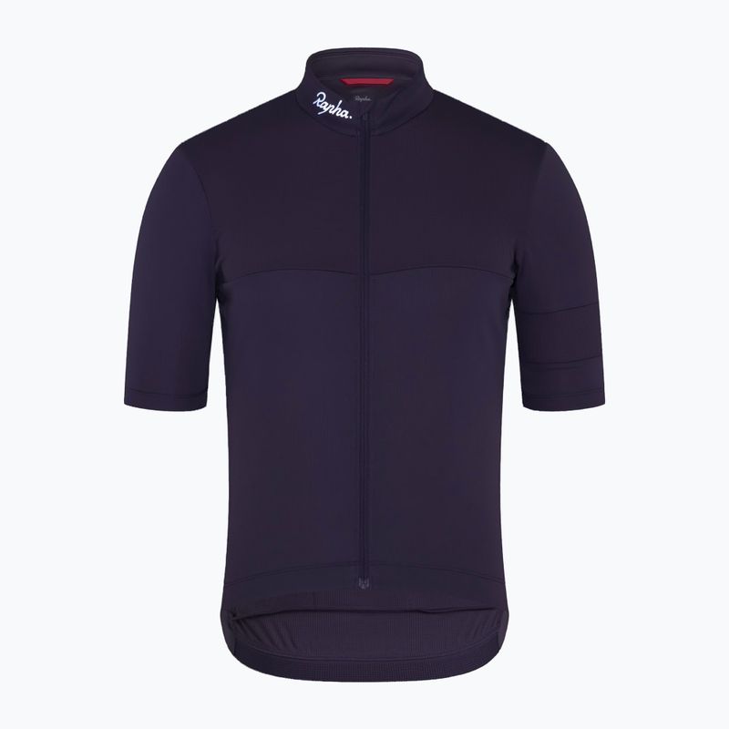 Herren-Fahrradtrikot Rapha Brevet Element Jersey dusted lilac/black