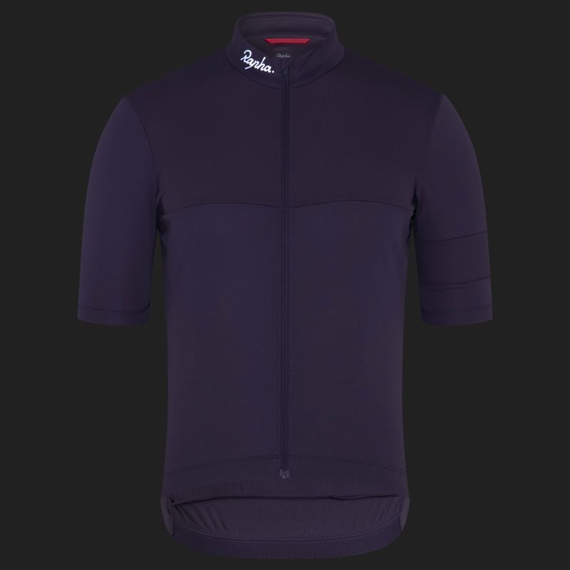 Herren-Fahrradtrikot Rapha Brevet Element Jersey dusted lilac/black 3