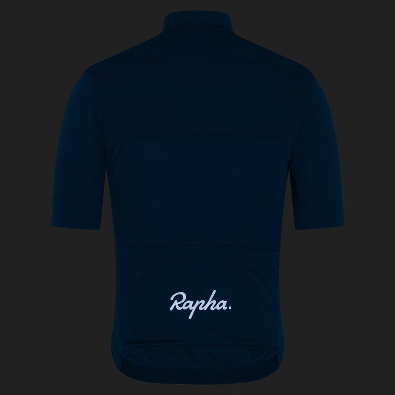 Herren-Fahrradtrikot Rapha Brevet Element Jersey jewelled blue/navy 4