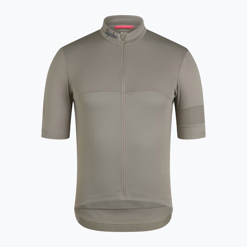 Herren-Fahrradtrikot Rapha Brevet Element Jersey khaki/black 3