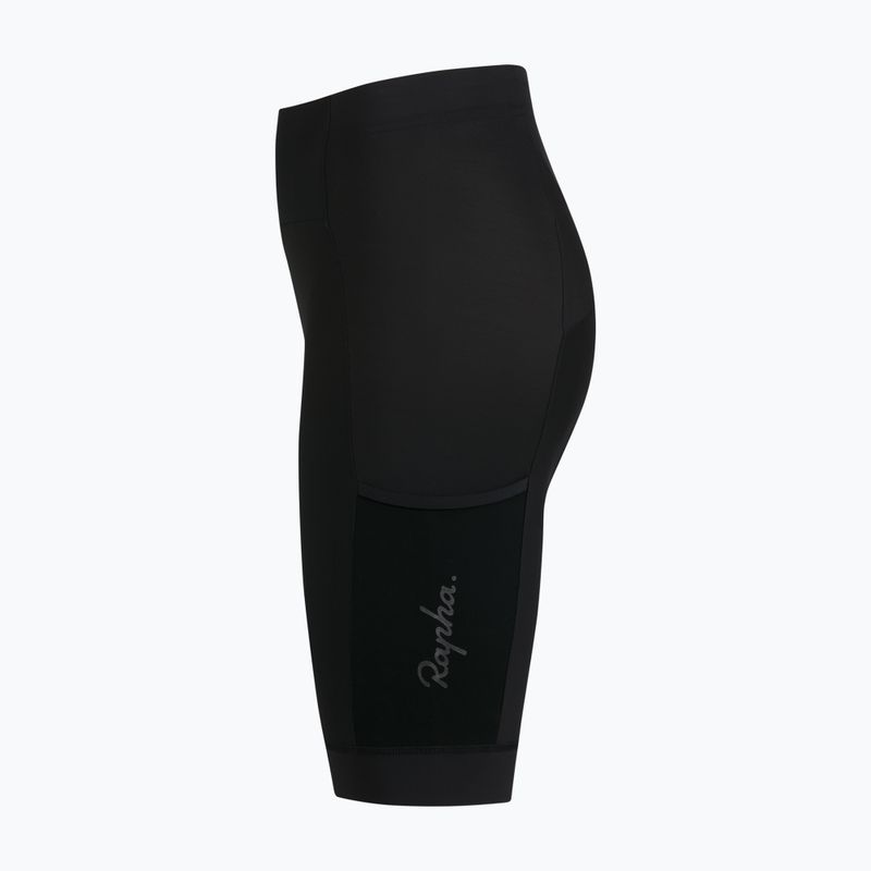 Damen-Radshorts Rapha Core Cargo Shorts black/white 3