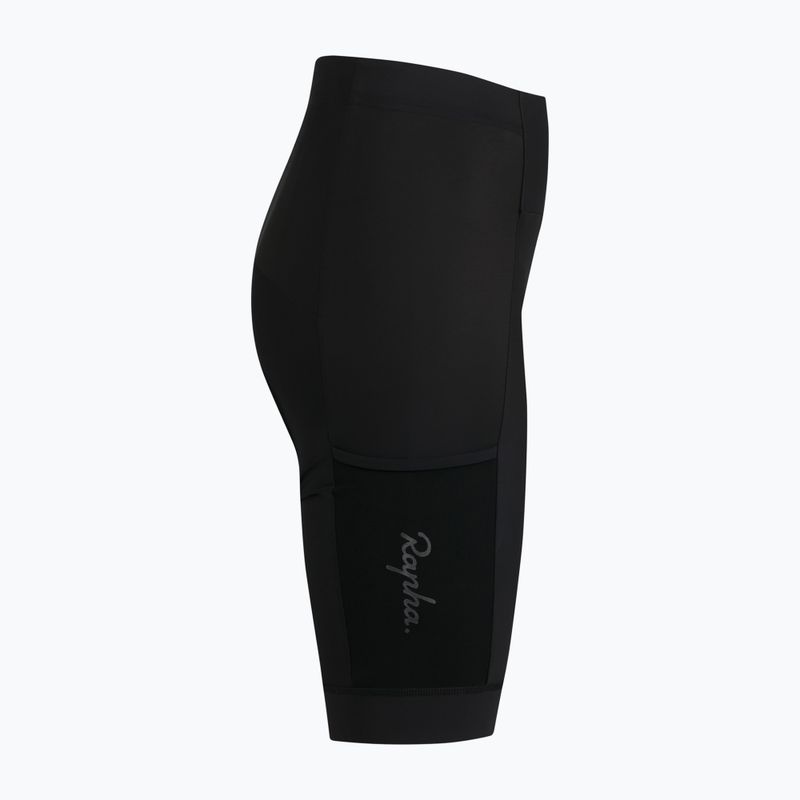 Damen-Radshorts Rapha Core Cargo Shorts black/white 4