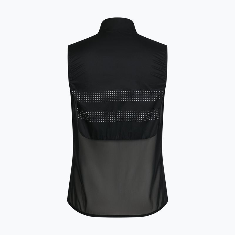 Damen Fahrradweste Rapha Brevet Gilet III black/silver 2