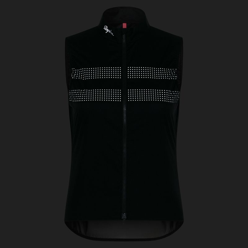 Damen Fahrradweste Rapha Brevet Gilet III black/silver 3