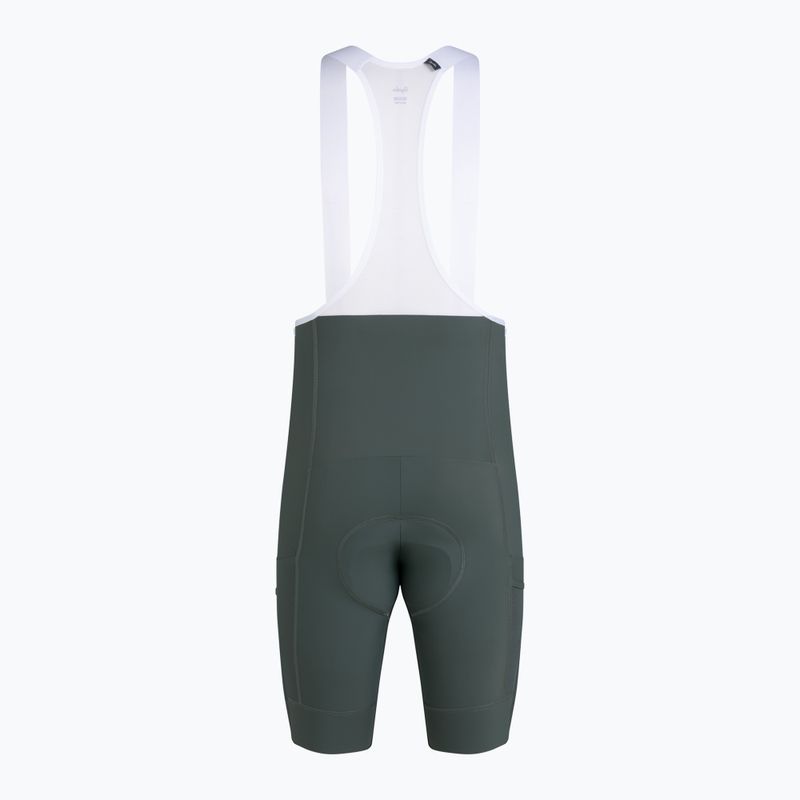 Herren-Radhose Rapha Brevet Element Cargo Bib Shorts onyx/white 6