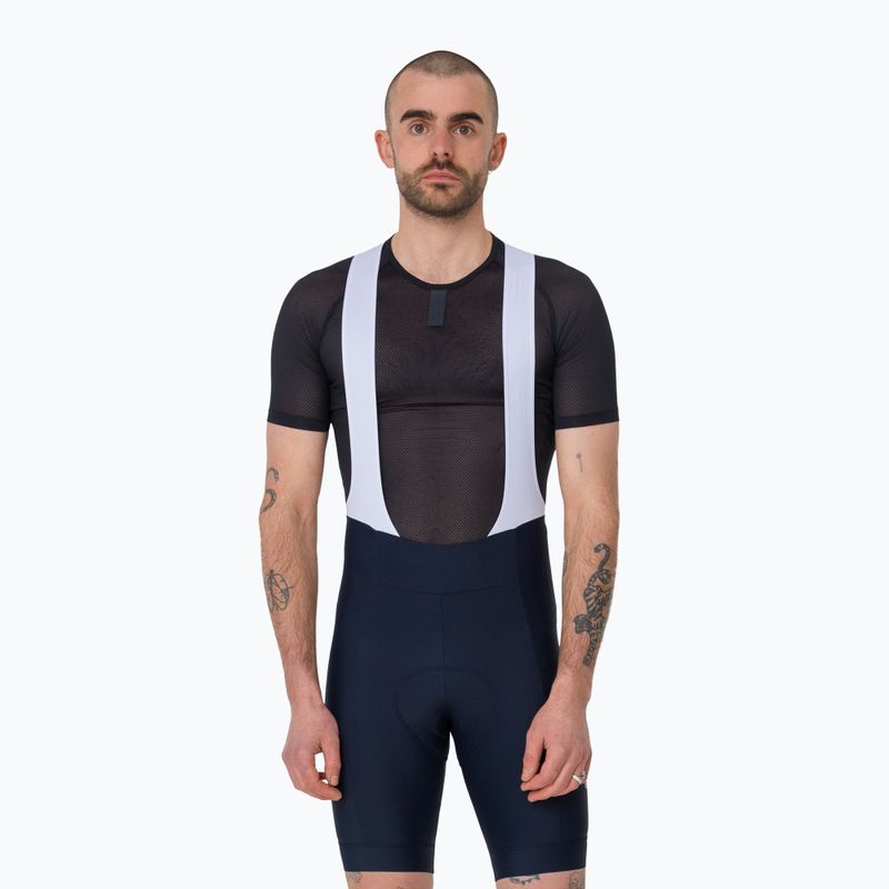 Herren-Radhose Rapha Core Bib Shorts dark navy/white