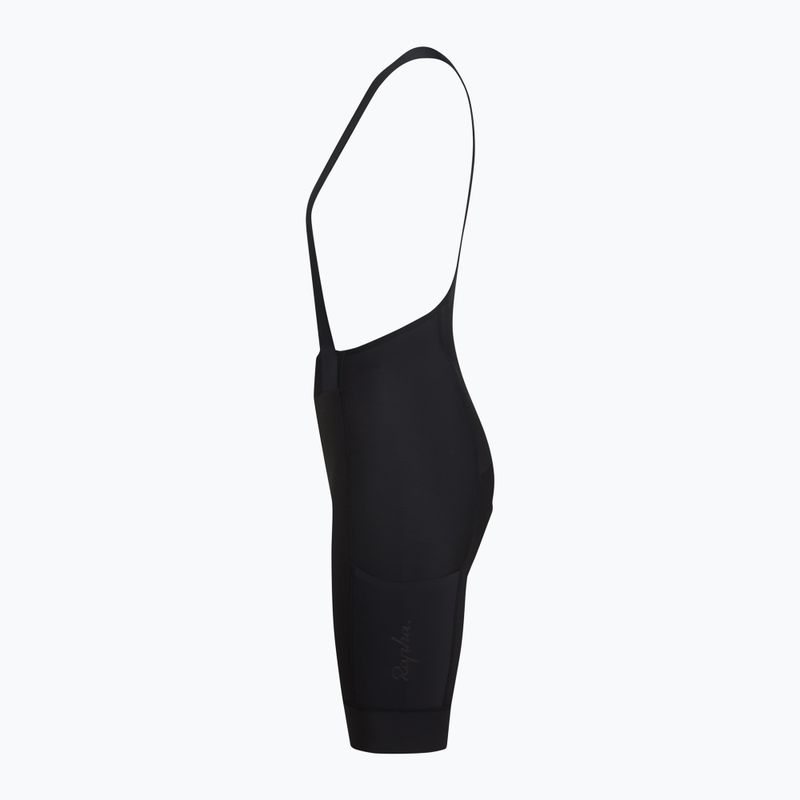 Damen-Radshorts Rapha Brevet Element Cargo Bib Shorts black/white 3